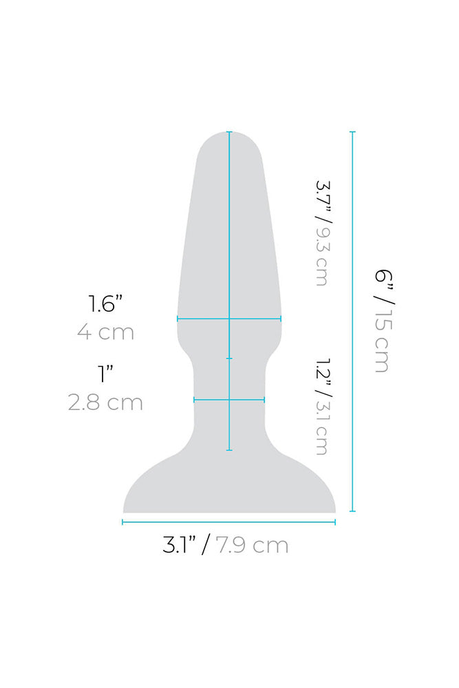 b-Vibe - Rimming 2 Butt Plug - Orange - Stag Shop