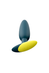 Romp - Bass Vibrating Butt Plug - Teal - Stag Shop