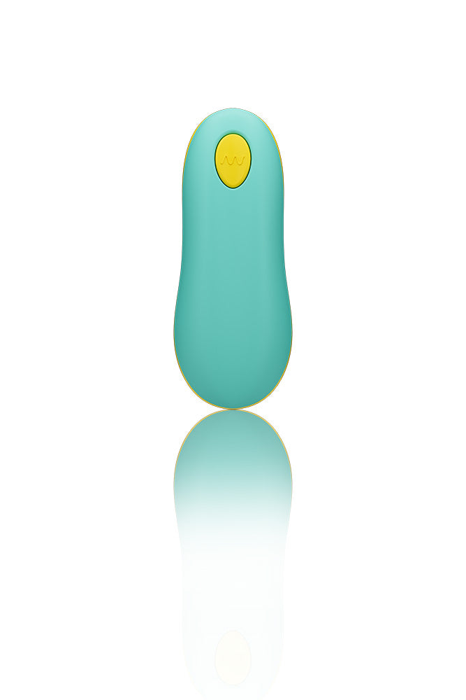 Romp - Cello Remote Control Egg Vibrator - Teal - Stag Shop