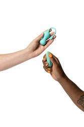 Romp - Cello Remote Control Egg Vibrator - Teal - Stag Shop