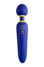 Romp - Flip Wand Vibrator - Blue - Stag Shop