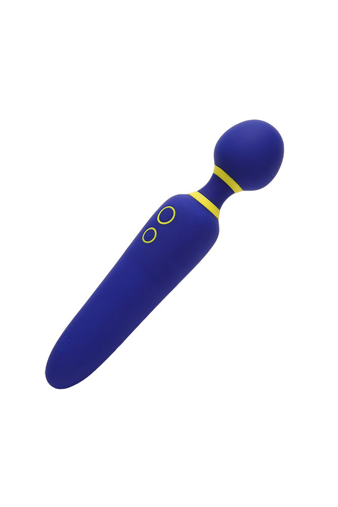 Romp - Flip Wand Vibrator - Blue - Stag Shop