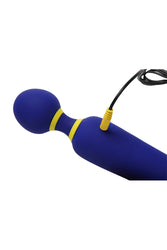 Romp - Flip Wand Vibrator - Blue - Stag Shop