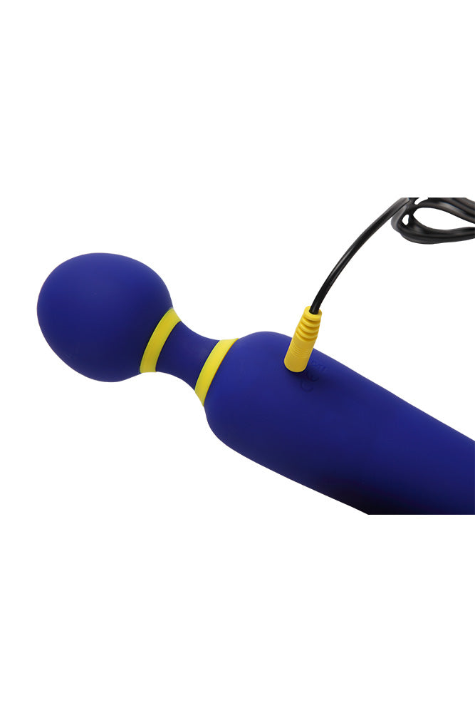 Romp - Flip Wand Vibrator - Blue - Stag Shop