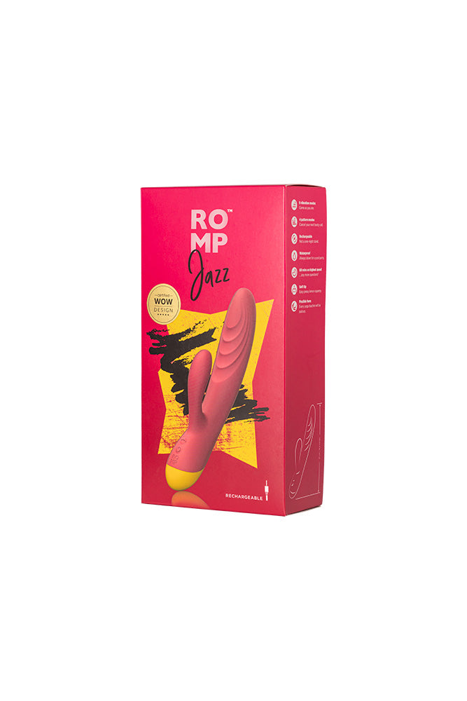 Romp - Jazz Rabbit Vibrator - Red - Stag Shop