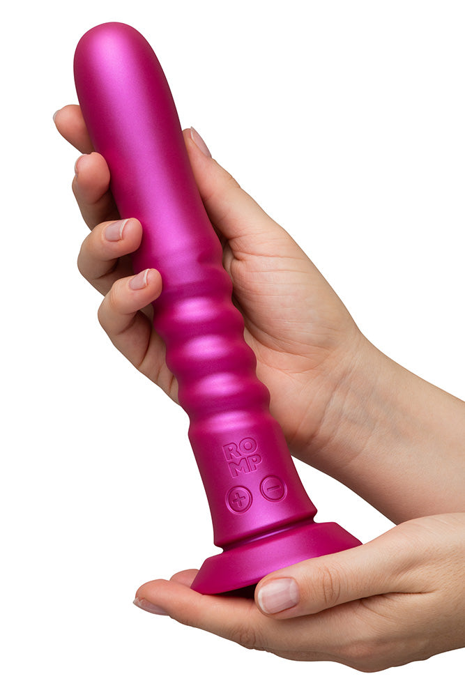 Romp - Jiggle Thrusting & Vibrating Dildo - Stag Shop