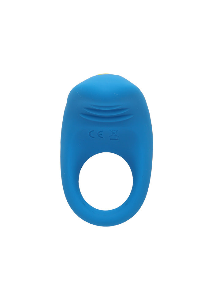 Romp - Juke Vibrating Cock Ring - Blue - Stag Shop