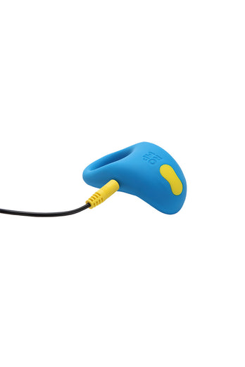 Romp - Juke Vibrating Cock Ring - Blue - Stag Shop
