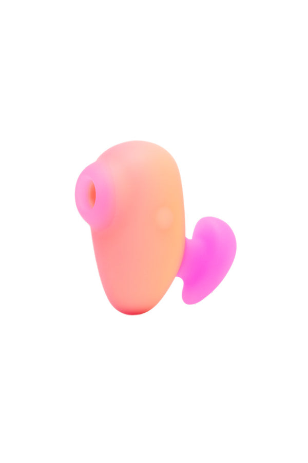 Romp - Kiss Air Pulse Stimulator - Orange/Pink - Stag Shop