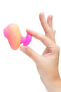 Romp - Kiss Air Pulse Stimulator - Orange/Pink - Stag Shop