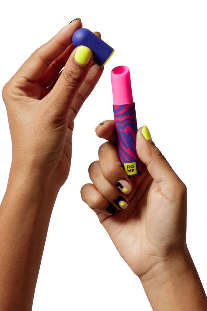 Romp - Lipstick Air Pulse Clitoral Stimulator - Pink - Stag Shop