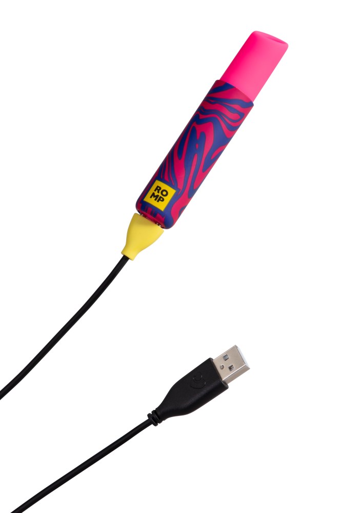Romp - Lipstick Air Pulse Clitoral Stimulator - Pink - Stag Shop