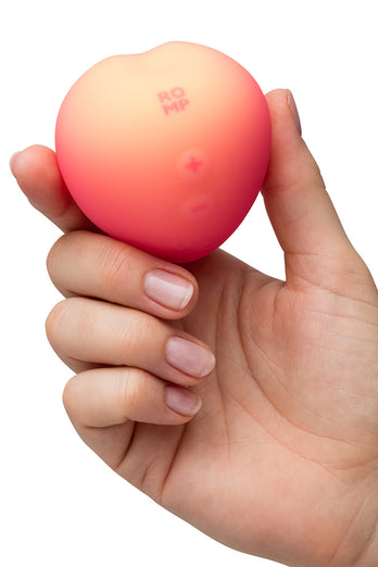 Romp - Pink Peach Air Pulse Clitoral Stimulator - Stag Shop