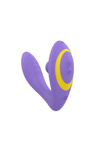 Thumbnail for Romp - Reverb Dual Vibrator with Clitoral Suction - Purple - Stag Shop