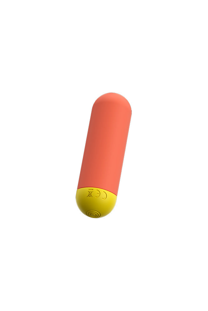Romp - Riot Bullet Vibrator - Orange - Stag Shop