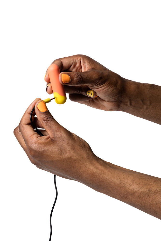 Romp - Riot Bullet Vibrator - Orange - Stag Shop