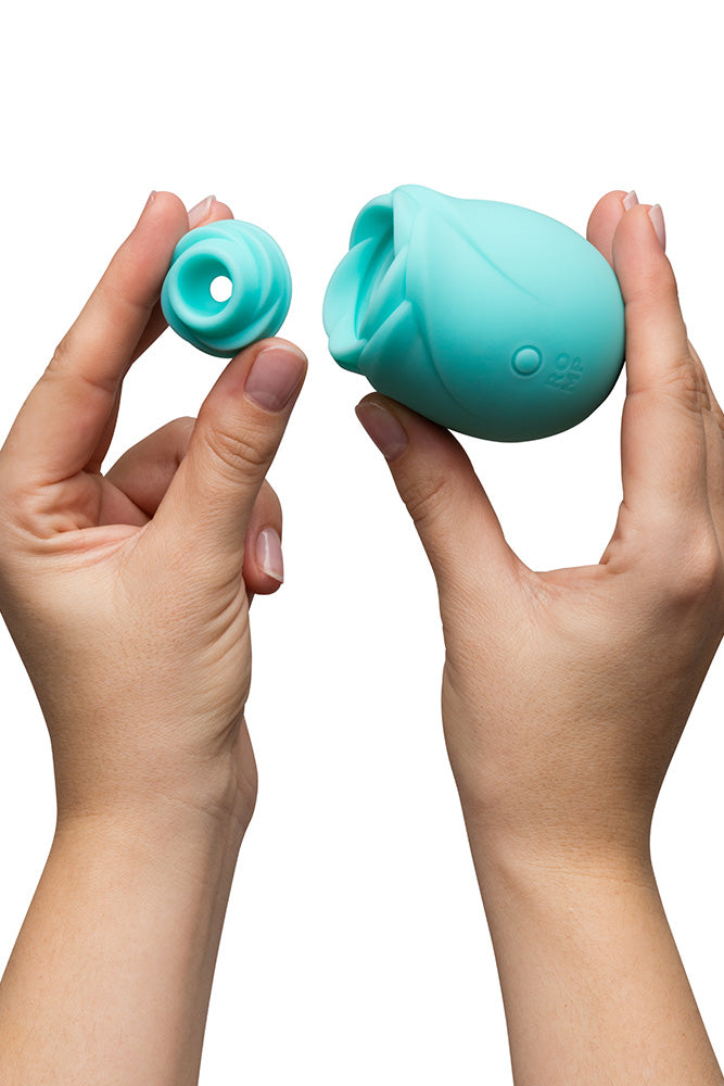 Romp - Rose Glow Air Pulse Clitoral Stimulator - Stag Shop