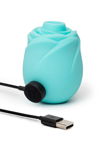 Romp - Rose Glow Air Pulse Clitoral Stimulator - Stag Shop