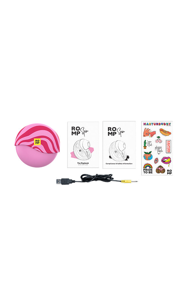 Romp - Spin Air Pulse Stimulator - Stag Shop