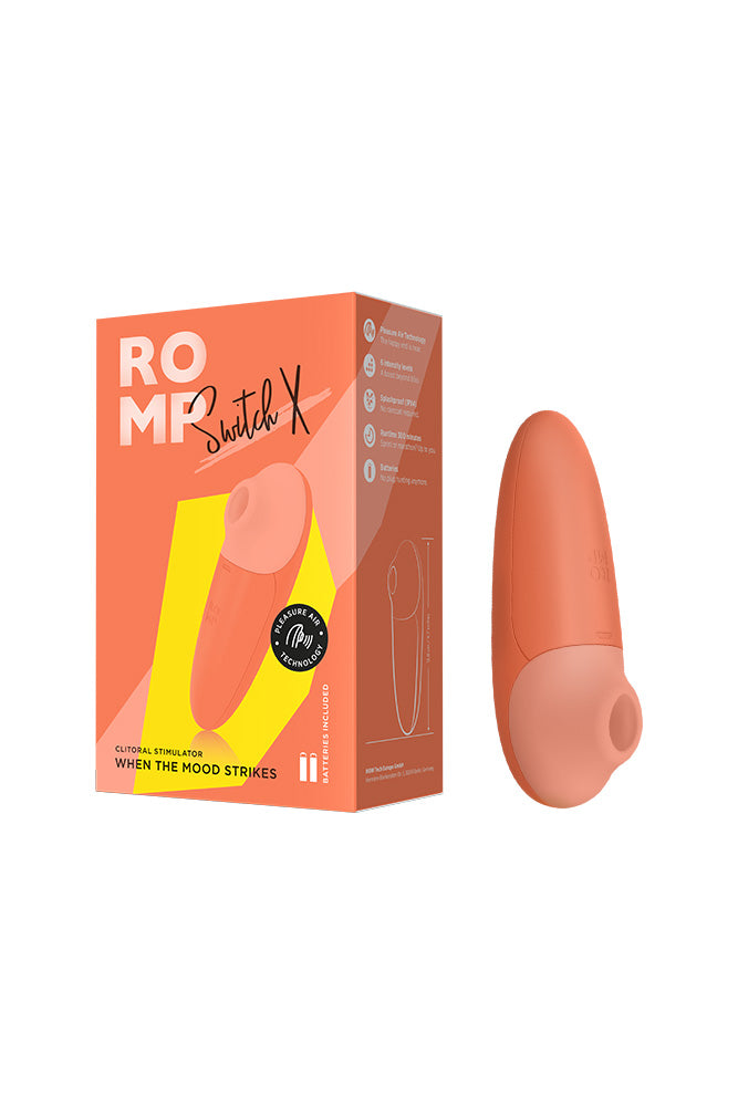 Romp - Switch X Air Pulse Stimulator - Orange - Stag Shop