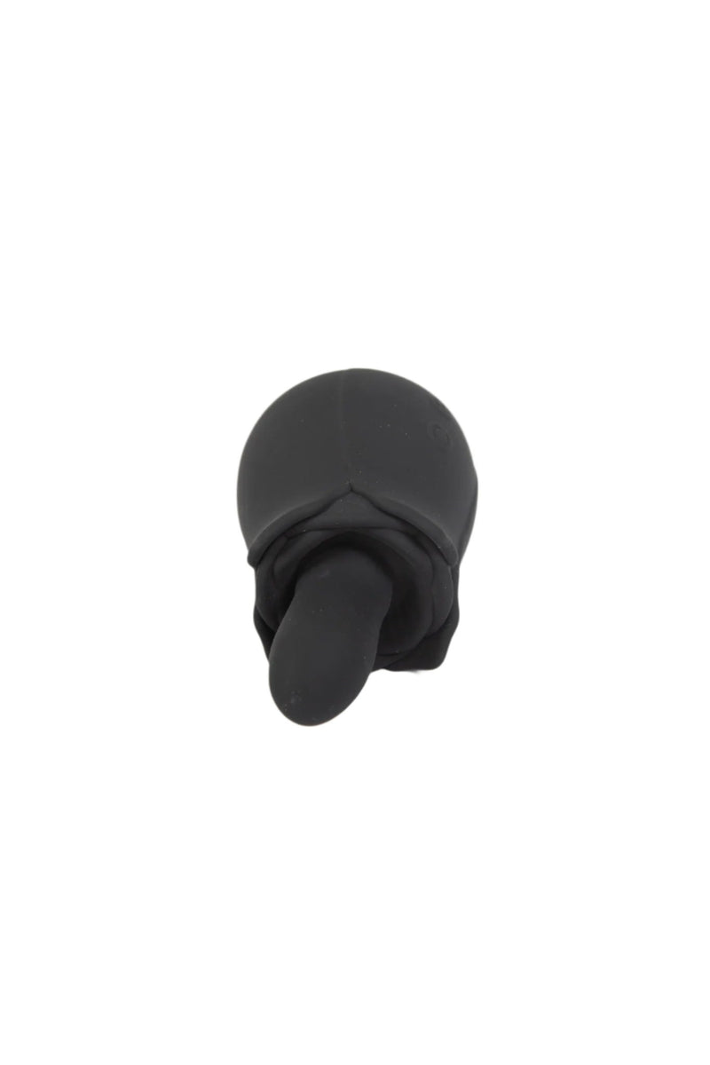 Creative Conceptions - Skins - Rose Buddies Bums N' Roses Rimming Vibrator - Black - Stag Shop