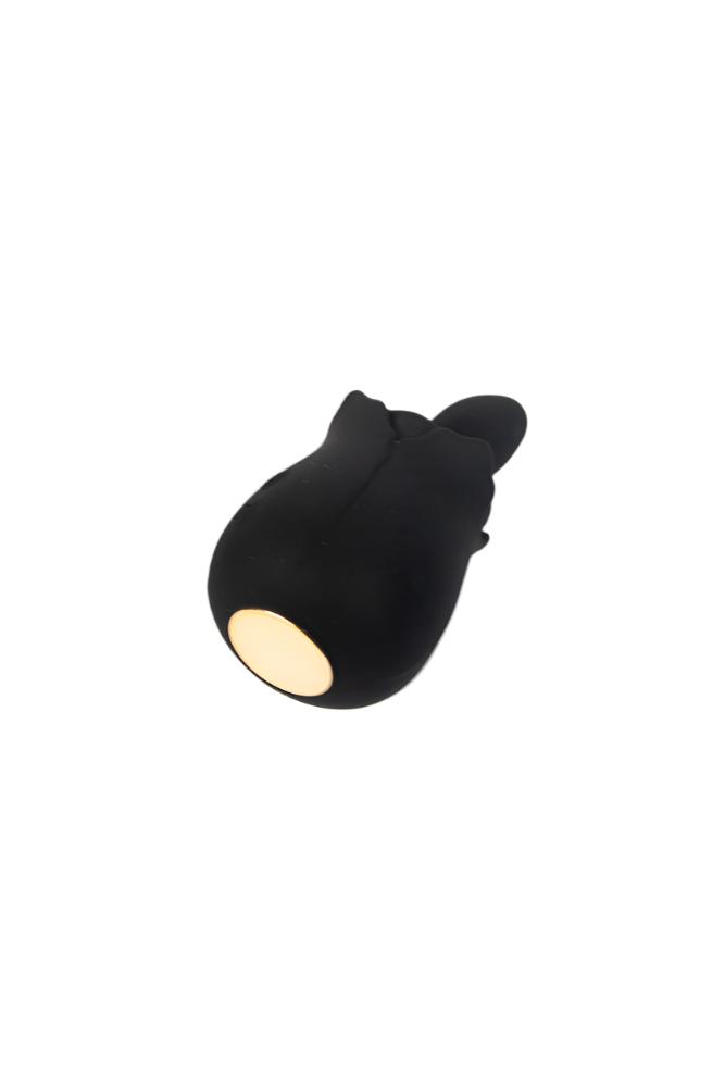 Creative Conceptions - Skins - Rose Buddies Bums N' Roses Rimming Vibrator - Black - Stag Shop