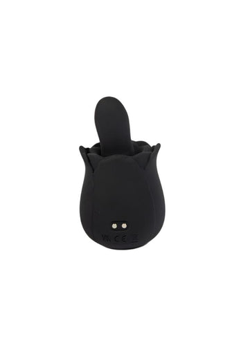 Creative Conceptions - Skins - Rose Buddies Bums N' Roses Rimming Vibrator - Black - Stag Shop