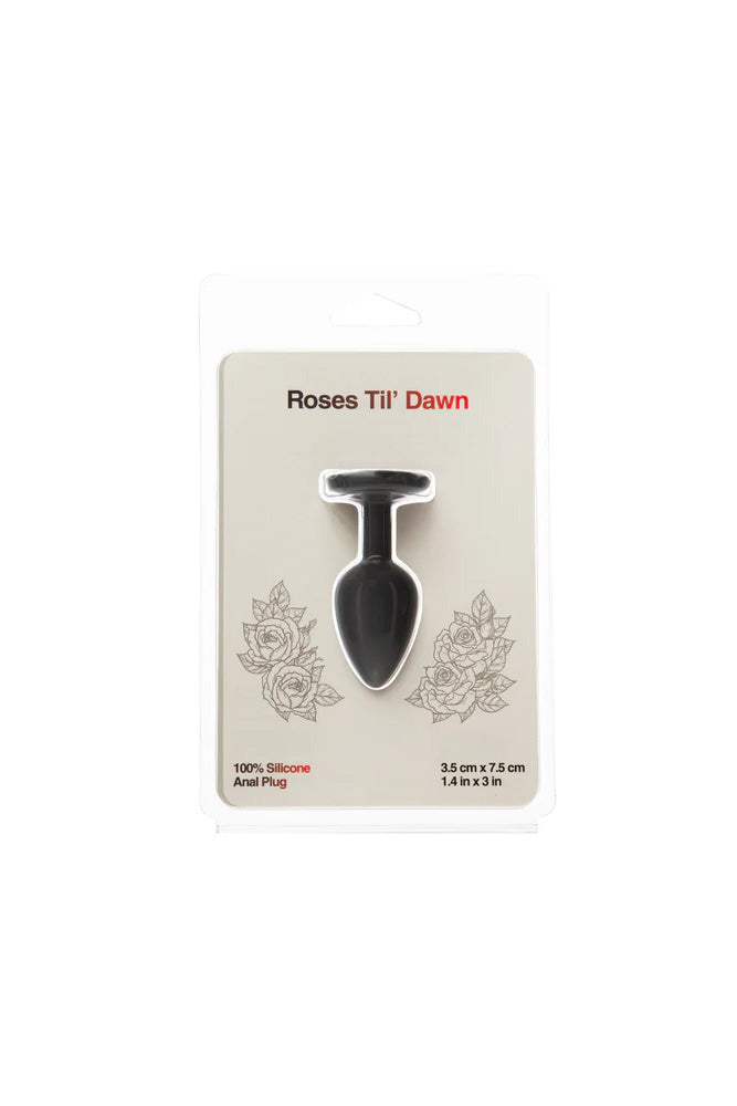 BMS - Roses Til' Dawn - Small Silicone Anal Plug - Stag Shop