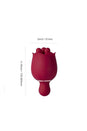 Honey Play Box - Rosewyn Rotating Rose Vibrator - Red - Stag Shop