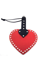 Thumbnail for Rouge Garments - Leather Heart Paddle - Red/Black
