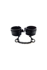 Thumbnail for Rouge Garments - Leather Wrist Cuffs - Black - Stag Shop