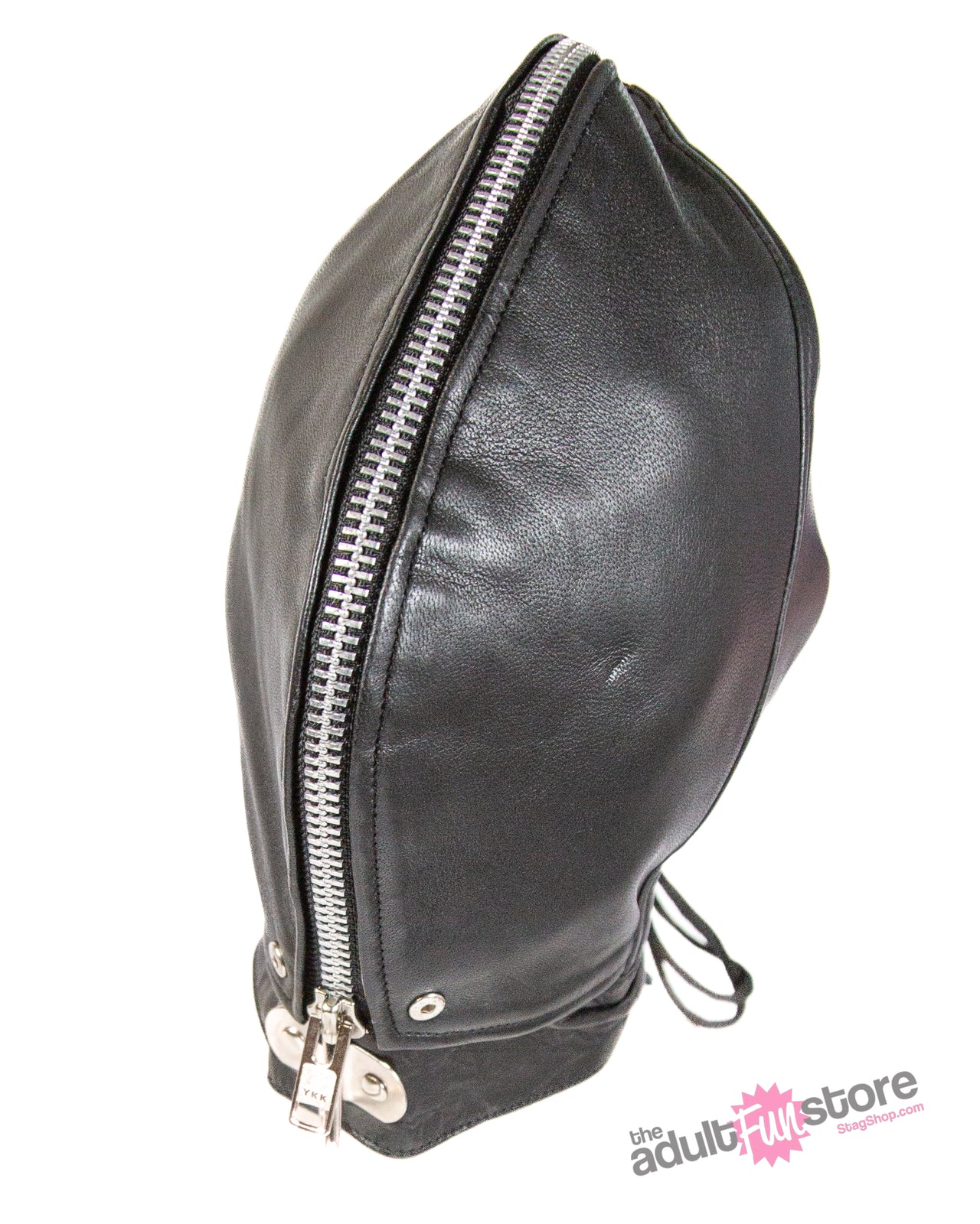 Rouge Garments - Leather Fly Trap Mask - Black - Stag Shop