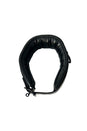 Rouge Garments - Padded Leather Collar with D-Rings & Lockable Strap - Stag Shop