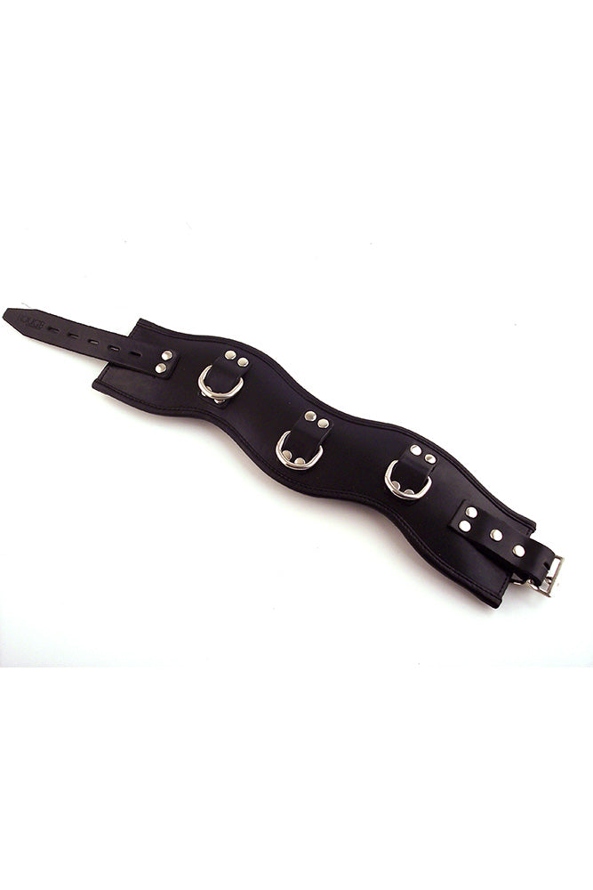 Rouge Garments - Padded Leather Posture Collar - Black