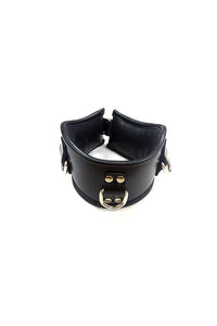 Thumbnail for Rouge Garments - Padded Leather Posture Collar - Black - Stag Shop
