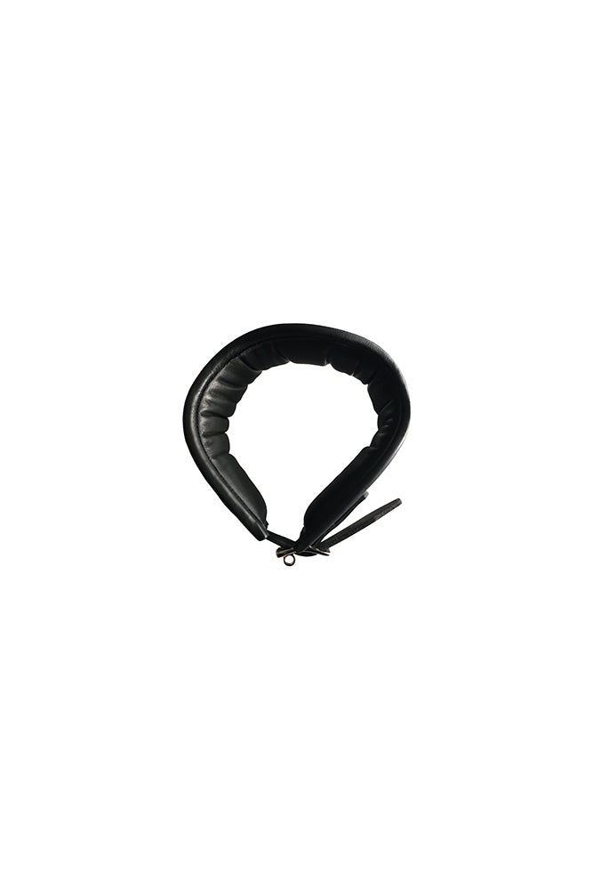 Rouge Garments - Padded Leather Posture Collar - Black - Stag Shop
