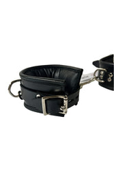 Rouge Garments - Padded Leather Wrist Cuffs - Stag Shop