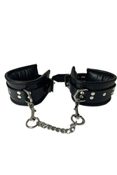 Rouge Garments - Padded Leather Wrist Cuffs - Stag Shop