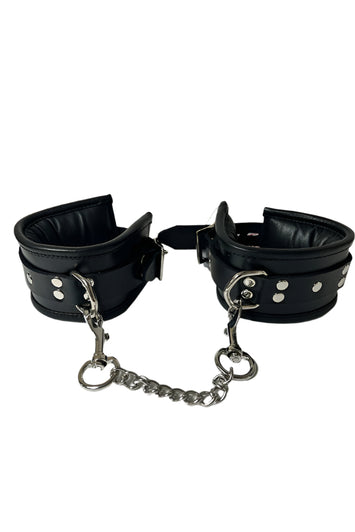 Rouge Garments - Padded Leather Wrist Cuffs - Stag Shop