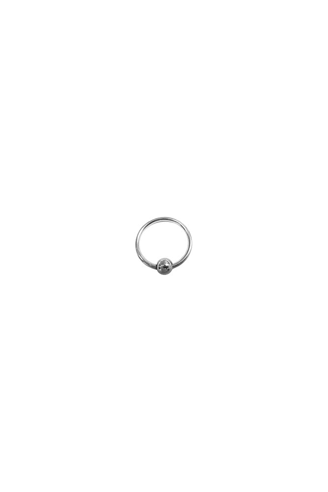 Rouge Garments - Stainless Steel Glans Ring with Ball - Stag Shop