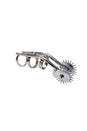 Rouge Garments - Stainless Steel Wartenberg Wheel Ring - Stag Shop