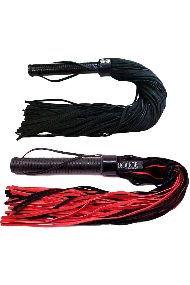 Rouge Garments - Suede Flogger with Leather Handle - Assorted Colours - Stag Shop