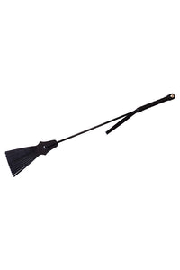 Thumbnail for Rouge Garments - Tasseled Leather Riding Crop - Black - Stag Shop