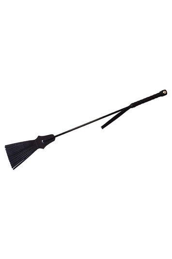 Rouge Garments - Tasseled Leather Riding Crop - Black - Stag Shop