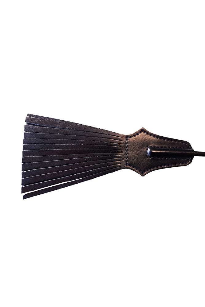 Rouge Garments - Tasseled Leather Riding Crop - Black - Stag Shop