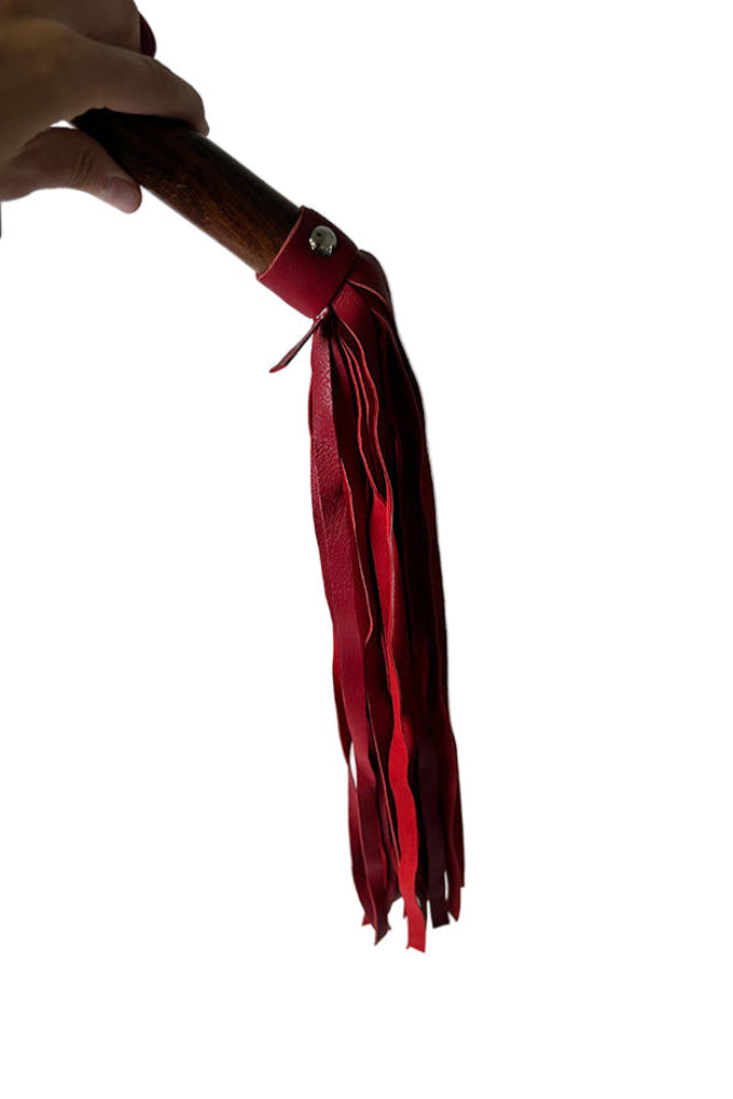 Rouge Garments - Wooden Handle Flogger - Stag Shop