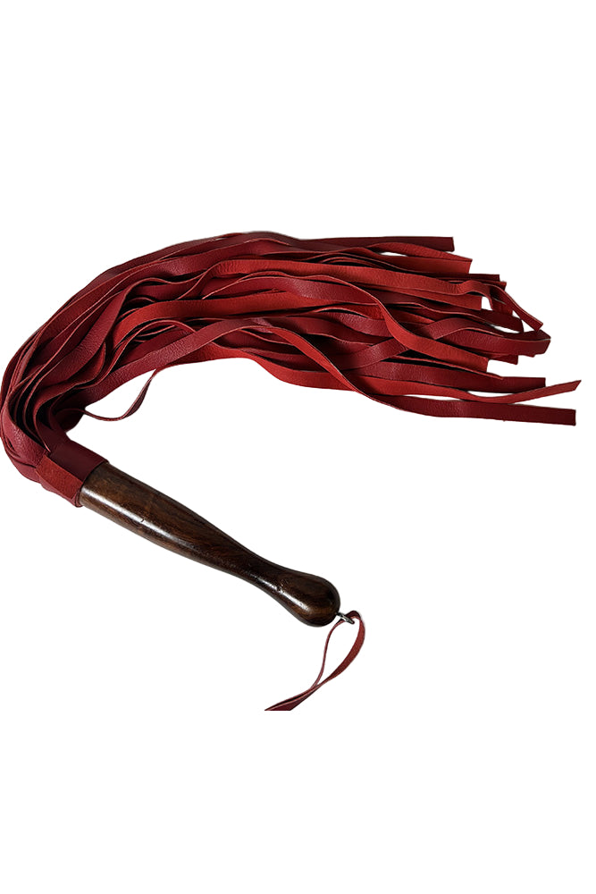 Rouge Garments - Wooden Handle Flogger - Stag Shop