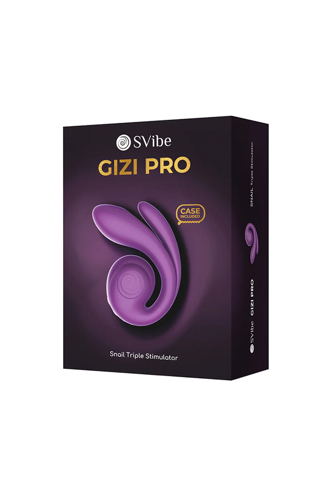 Snail Vibe - Gizi Pro Triple Vibrator - Stag Shop