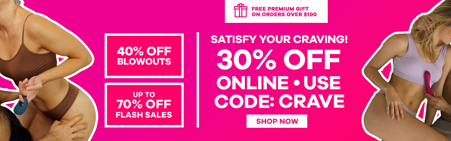 Satisfy Your Cravings with 30% Off Online With Code: CRAVE