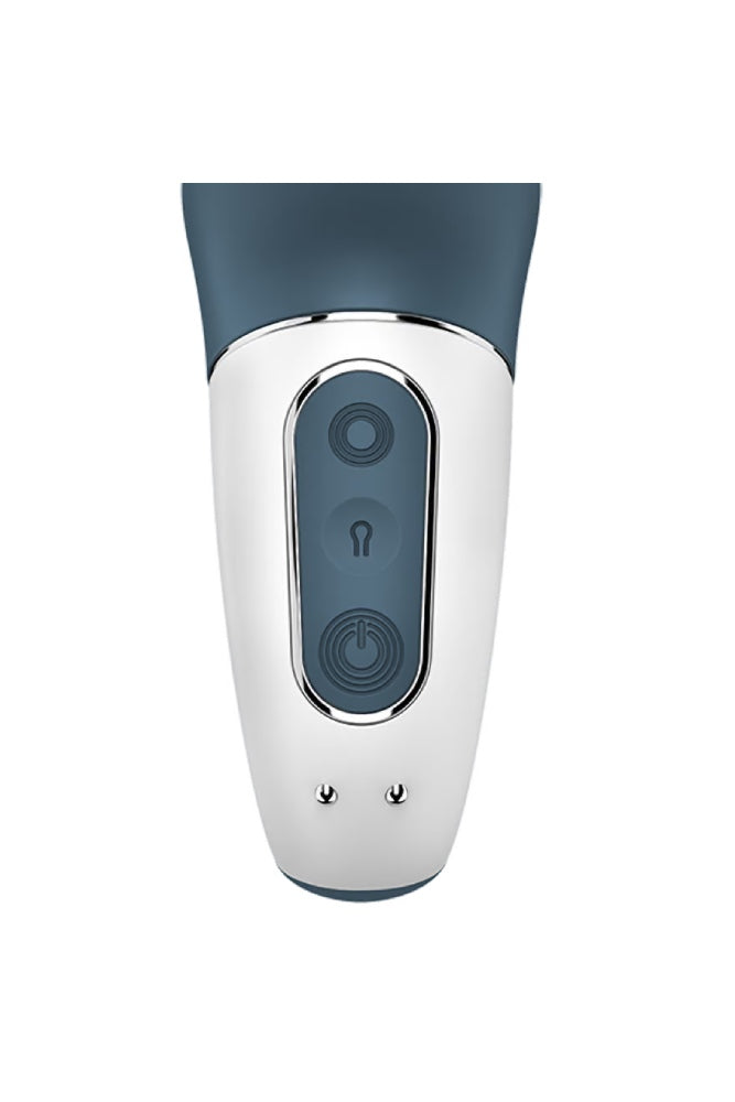Satisfyer - Air Pump Booty 2 Inflatable Anal Vibrator - Black - Stag Shop